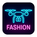 icon_fashion_drone_neon icon preview
