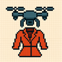 icon_fashion_drone_pixel_art icon preview