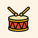 icon_fashion_drum_bold icon preview
