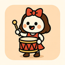 icon_fashion_drum_cartoon icon preview