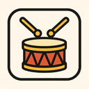 icon_fashion_drum_filled icon preview
