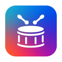 icon_fashion_drum_gradient icon preview