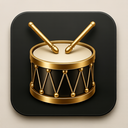 icon_fashion_drum_metallic icon preview