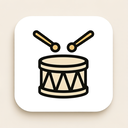 icon_fashion_drum_minimalist icon preview