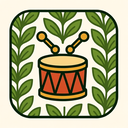 icon_fashion_drum_organic_pattern icon preview