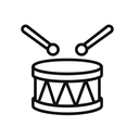 icon_fashion_drum_outline icon preview