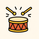 icon_fashion_drum_playful icon preview