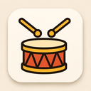 icon_fashion_drum_rounded icon preview