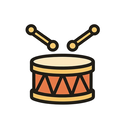 icon_fashion_drum_simplified icon preview