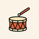 icon_fashion_drum_thin icon preview