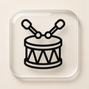 icon_fashion_drum_transparent icon preview