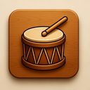 icon_fashion_drum_wooden icon preview