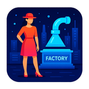 icon_fashion_factory_futuristic icon preview