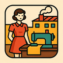 icon_fashion_factory_retro icon preview