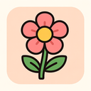 icon_fashion_flower_cartoon icon preview