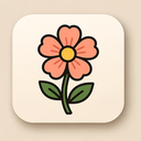 icon_fashion_flower_elegant icon preview
