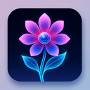 icon_fashion_flower_futuristic icon preview
