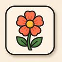 icon_fashion_flower_iconic icon preview