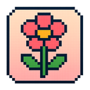 icon_fashion_flower_pixel_art icon preview