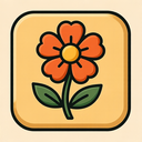 icon_fashion_flower_retro icon preview