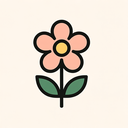 icon_fashion_flower_simplified icon preview