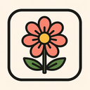 icon_fashion_flower_symmetrical icon preview