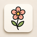 icon_fashion_flower_thin icon preview