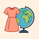 icon_fashion_globe_flat_pastel icon preview