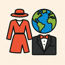 icon_fashion_globe_formal icon preview