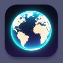 icon_fashion_globe_glow_effect icon preview