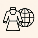 icon_fashion_globe_minimal_outline icon preview
