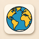 icon_fashion_globe_rounded icon preview