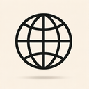 icon_fashion_globe_thin icon preview