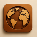 icon_fashion_globe_wooden icon preview