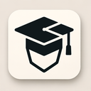 icon_fashion_graduation_cap_asymmetrical icon preview