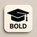icon_fashion_graduation_cap_bold icon preview