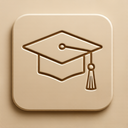 icon_fashion_graduation_cap_embossed icon preview