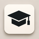 icon_fashion_graduation_cap_geometric icon preview