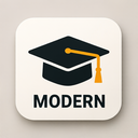 icon_fashion_graduation_cap_modern icon preview