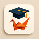 icon_fashion_graduation_cap_origami icon preview