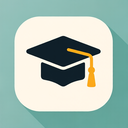 icon_fashion_graduation_cap_rounded icon preview