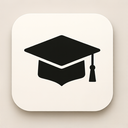 icon_fashion_graduation_cap_symmetrical icon preview