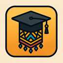 icon_fashion_graduation_cap_tribal icon preview