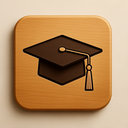 icon_fashion_graduation_cap_wooden icon preview