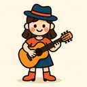 icon_fashion_guitar_cartoon icon preview