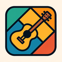 icon_fashion_guitar_geometric icon preview