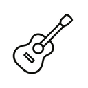 icon_fashion_guitar_minimal_outline icon preview