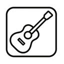 icon_fashion_guitar_outline icon preview