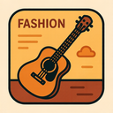 icon_fashion_guitar_retro icon preview