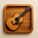 icon_fashion_guitar_wooden icon preview